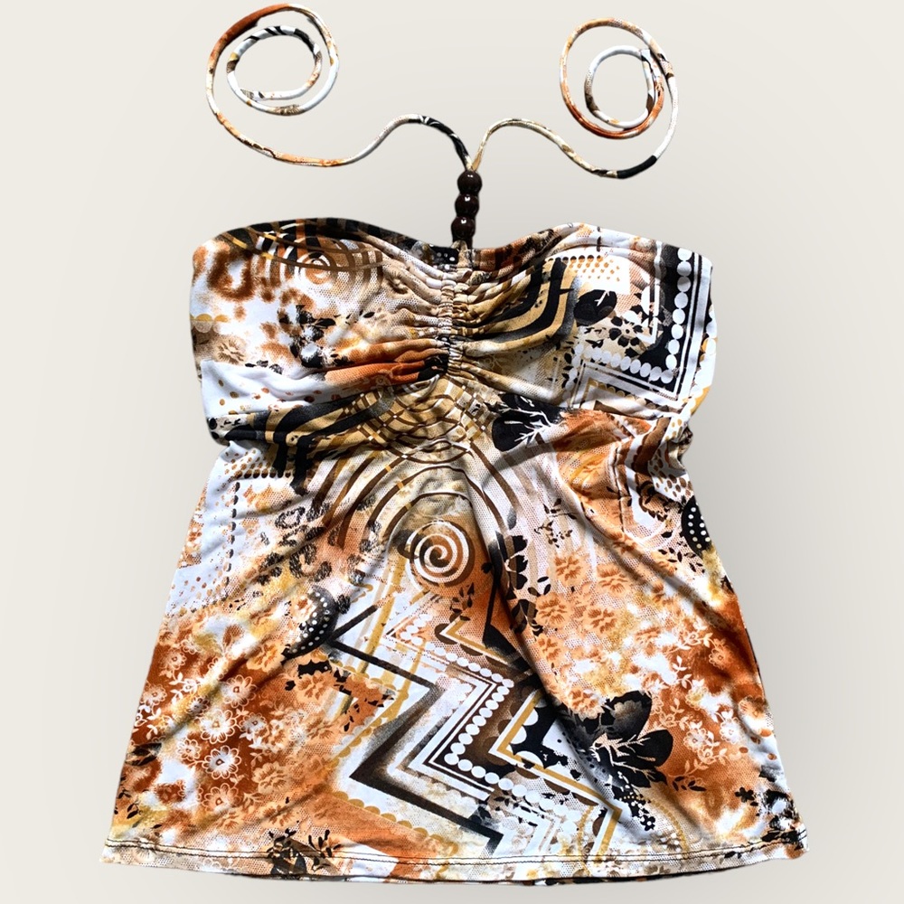 Y2K fairy halter top